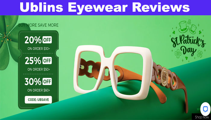Ublins Eyewear Reviews