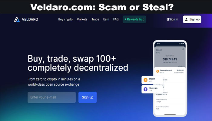 Veldaro.com: Scam or Steal?